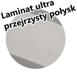 Zdjęcie Laminat w połysku ultra przejrzysty